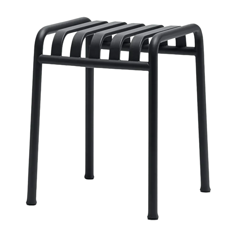 Tabouret en métal anthracite Palissade - HAY - The Cool Republic