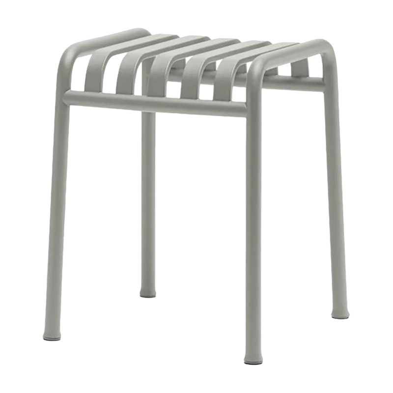 Tabouret en métal gris Palissade - HAY - The Cool Republic