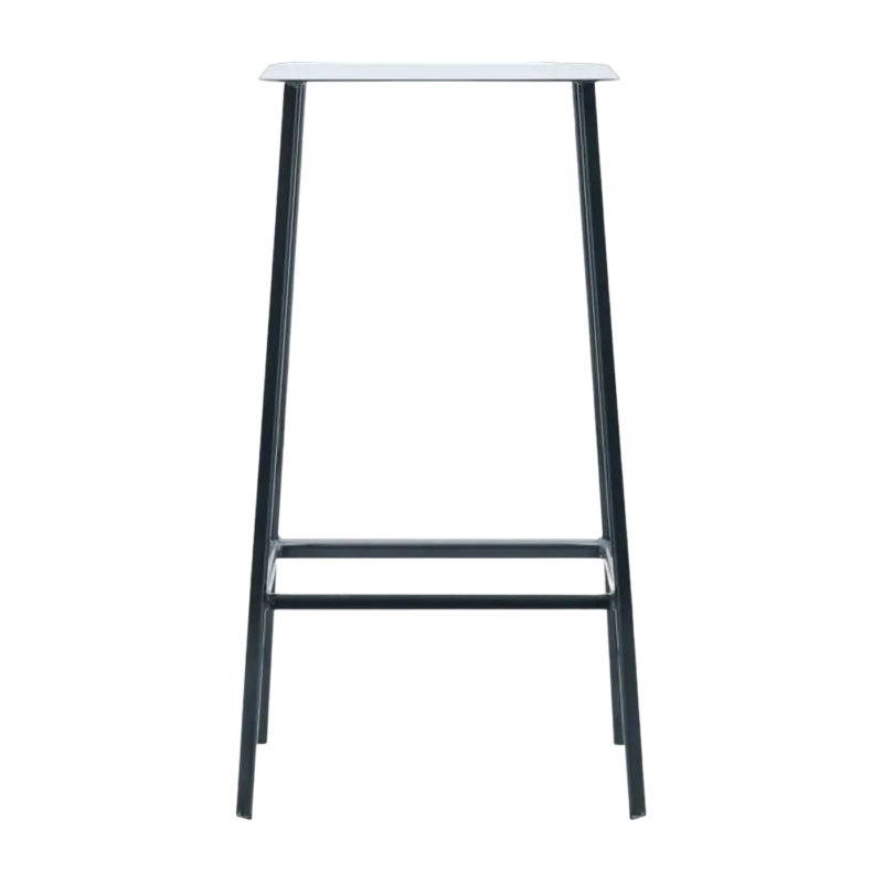 Tabouret en métal noir 75 cm Rag - House Doctor - The Cool Republic