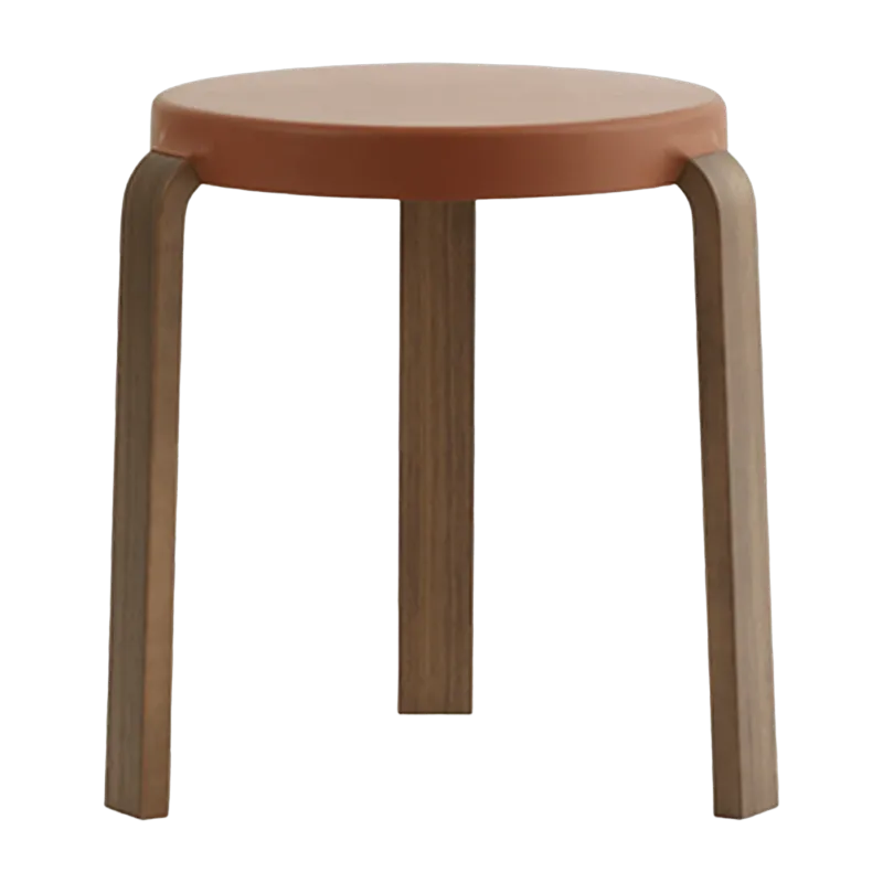 Tabouret en noyer marron TAP Caramel - Normann Copenhagen - The Cool Republic