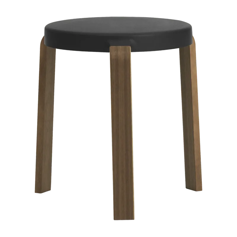 Tabouret en noyer noir TAP noir - Normann Copenhagen - The Cool Republic