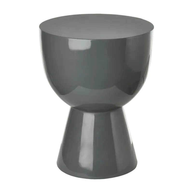 Tabouret gris laqué Tip Tap - Pols Potten - The Cool Republic