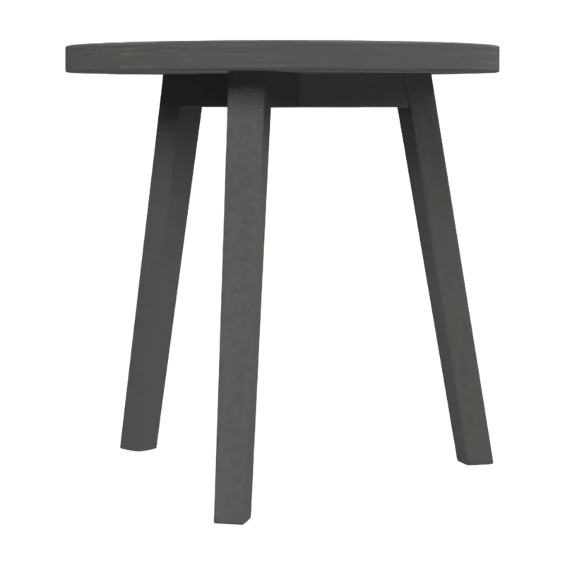 Tabouret laqué gris Gray 42 - Gervasoni - The Cool Republic