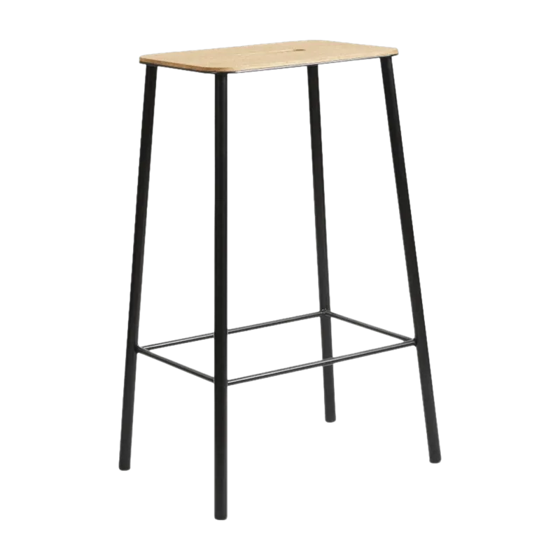 Tabouret noir 65 cm Adam - Frama - The Cool Republic