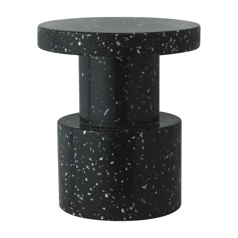 Tabouret noir pixelisé Bit noir - Normann Copenhagen - The Cool Republic