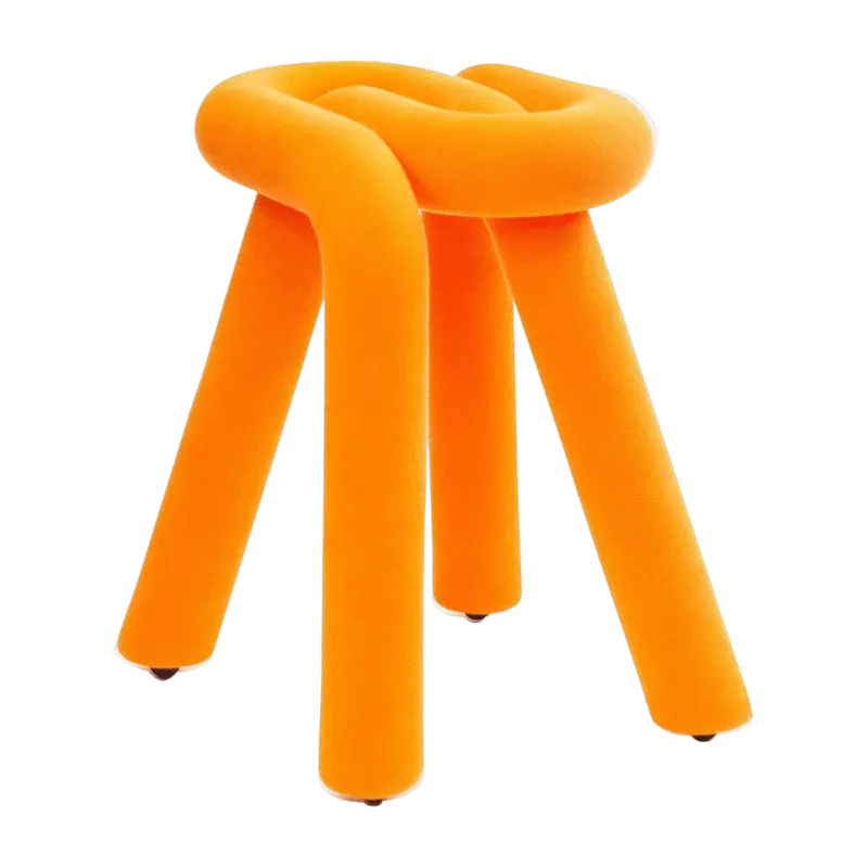 Tabouret orange Bold - Moustache - The Cool Republic