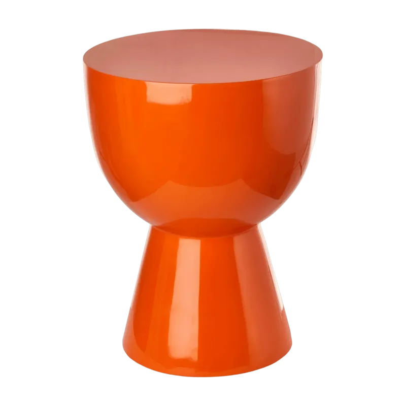 Tabouret orange laqué Tip Tap - Pols Potten - The Cool Republic