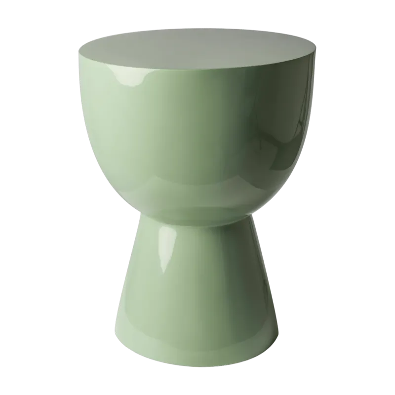 Tabouret vert pastel laqué Tip Tap - Pols Potten - The Cool Republic