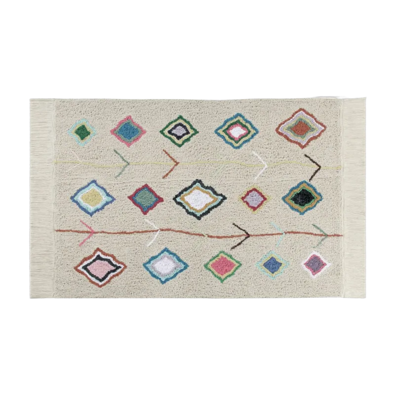 Tapis à motif multicolore 200x140 cm Kaarol - Lorena Canals - The Cool Republic