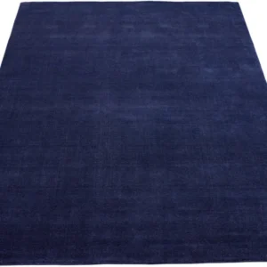 Tapis bleu 140x200 cm Earth Bamboo - Massimo Copenhagen - The Cool Republic
