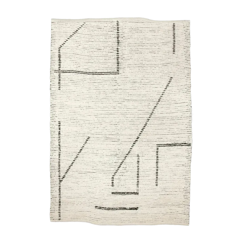 Tapis crème en coton 200x300 cm - HKliving - The Cool Republic