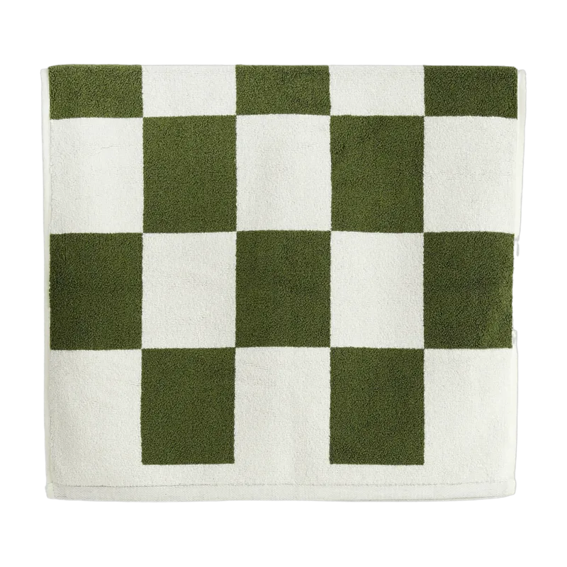 Tapis de bain matcha 50 cm Check - HAY - The Cool Republic