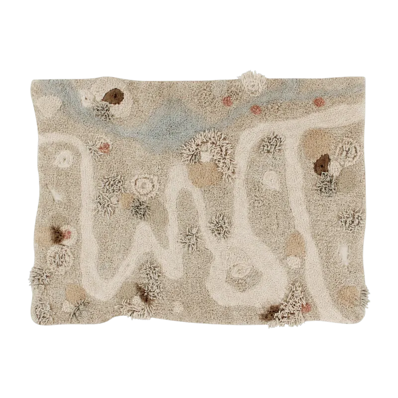Tapis de jeu bout de nature 160x120 cm - Lorena Canals - The Cool Republic