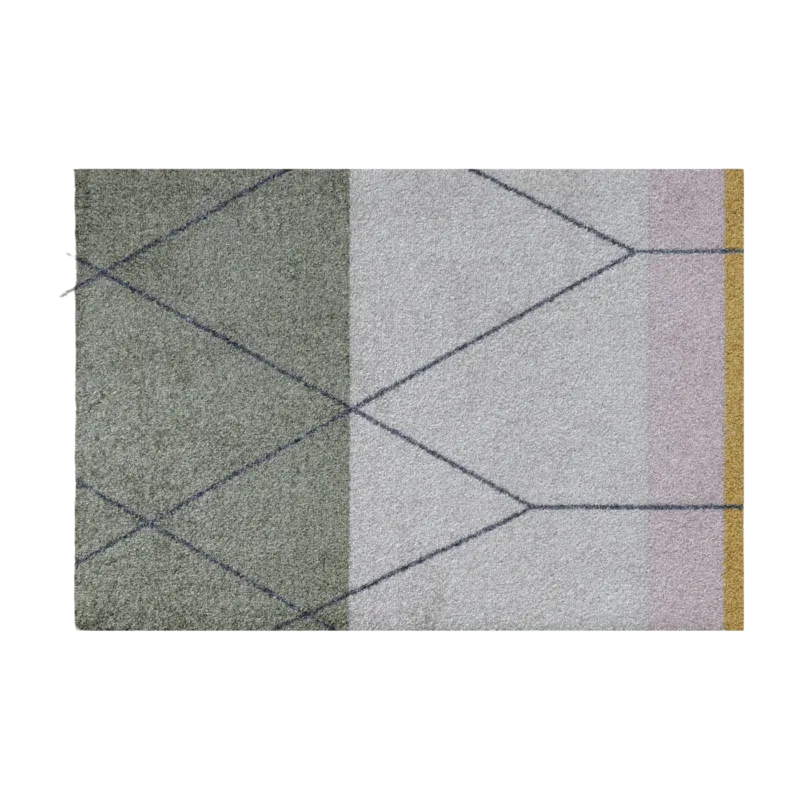 Tapis d'entrée thym 55 x 80 cm Linea - Mette Dittmer - The Cool Republic
