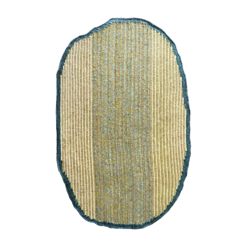 Tapis en fibres naturelles jaune 180x280 cm Uilas - Ames - The Cool Republic
