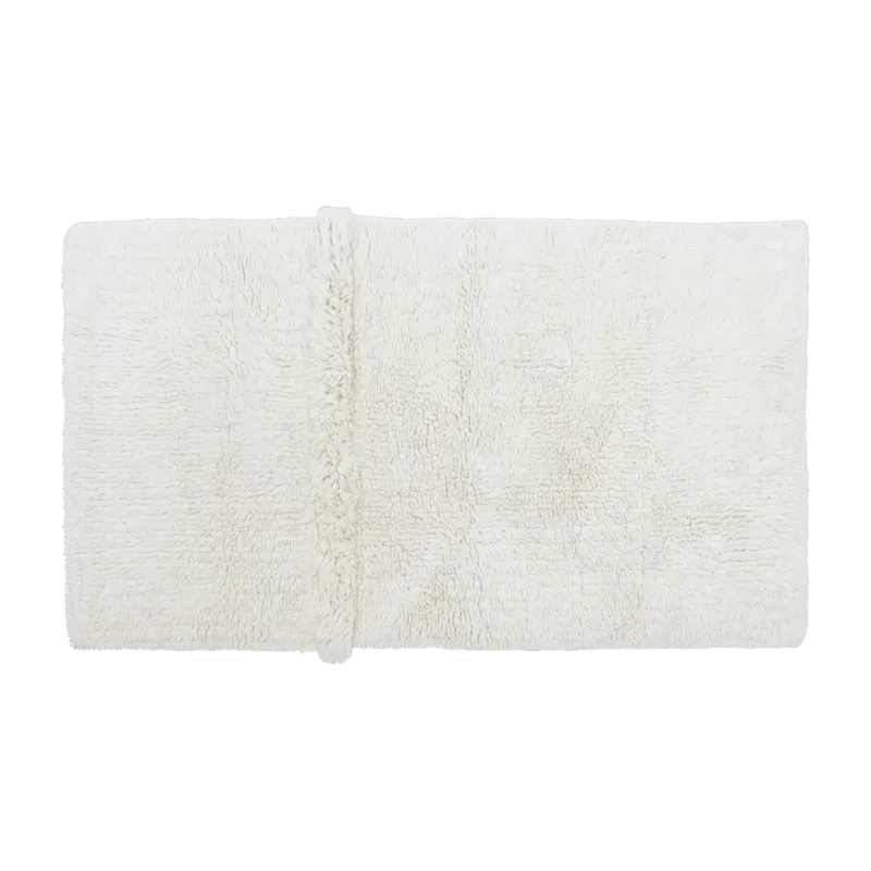 Tapis en laine blanc 80x140 cm Tundra - Lorena Canals - The Cool Republic