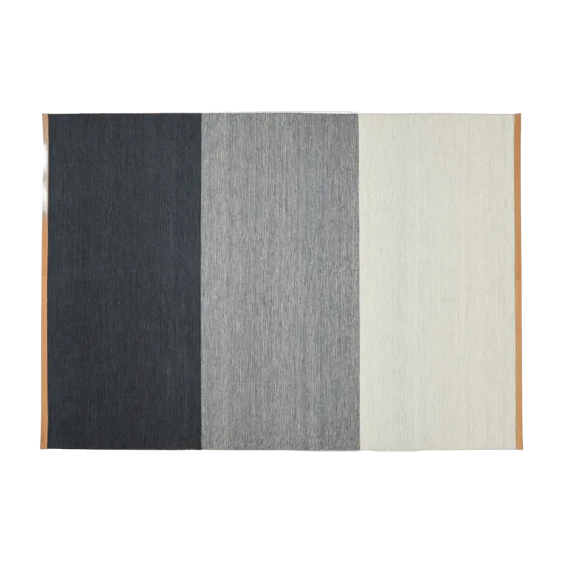 Tapis en laine bleu et gris 170x240 cm Fields - Design House Stockholm - The Cool Republic
