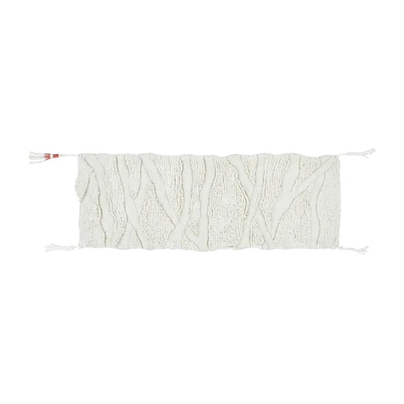 Tapis en laine ivoire 200x70 cm Enkang - Lorena Canals - The Cool Republic