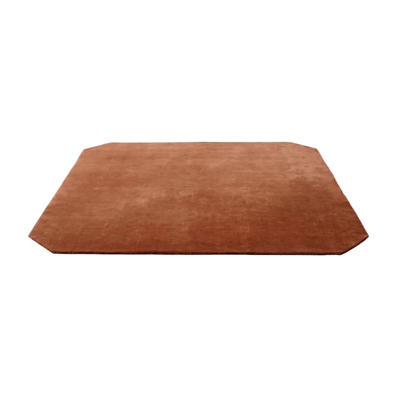 Tapis en laine rouge 300x300 cm The Moor AP8 - &tradition - The Cool Republic
