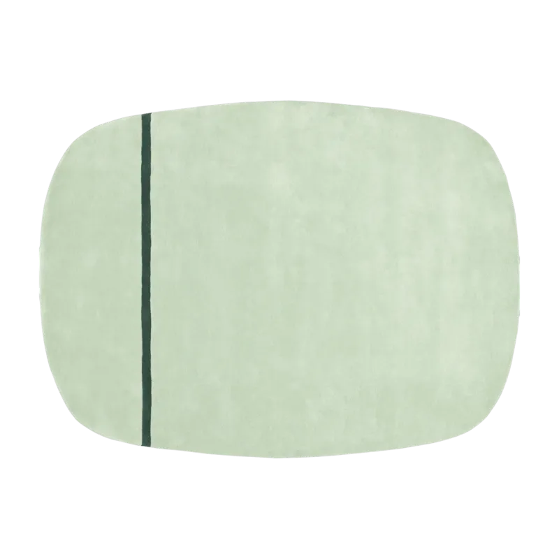 Tapis en laine vert menthe 175x240 cm Oona Mint - Normann Copenhagen - The Cool Republic