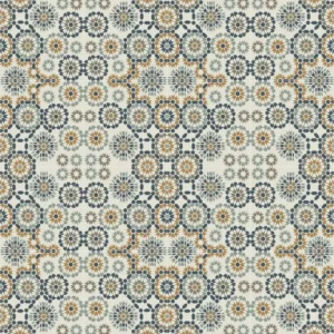 Tapis en vinyle beige 180x140 cm Tanger - Edito - The Cool Republic