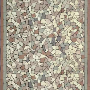 Tapis en vinyle rose 140x70 cm Mosaique Sienna - Edito - The Cool Republic
