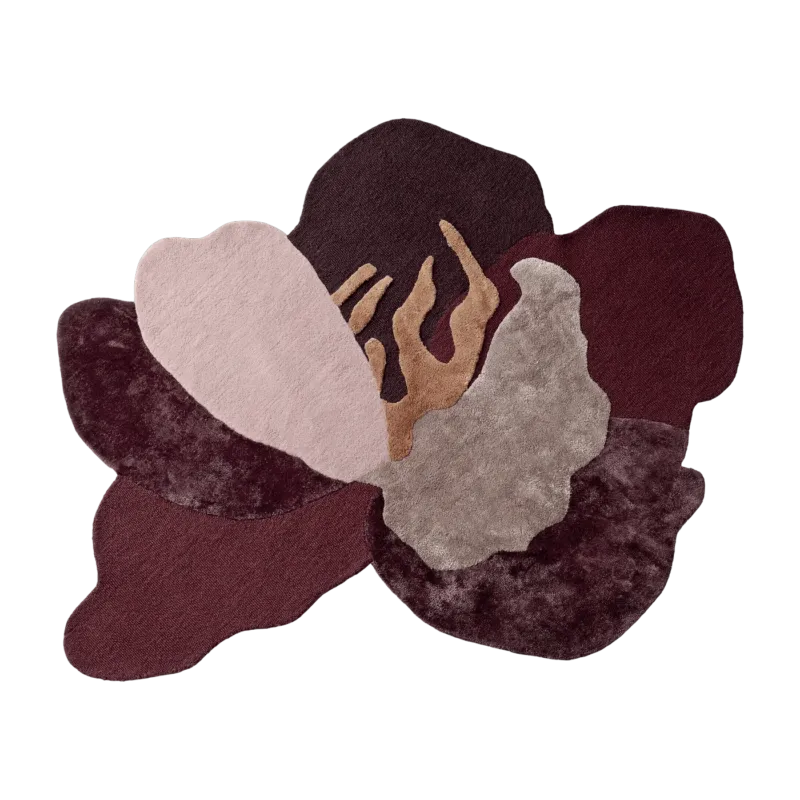Tapis fleur 316x250 cm Flores - AYTM - The Cool Republic