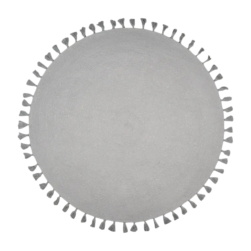 Tapis gris 140 cm Joséphine - Nattiot - The Cool Republic