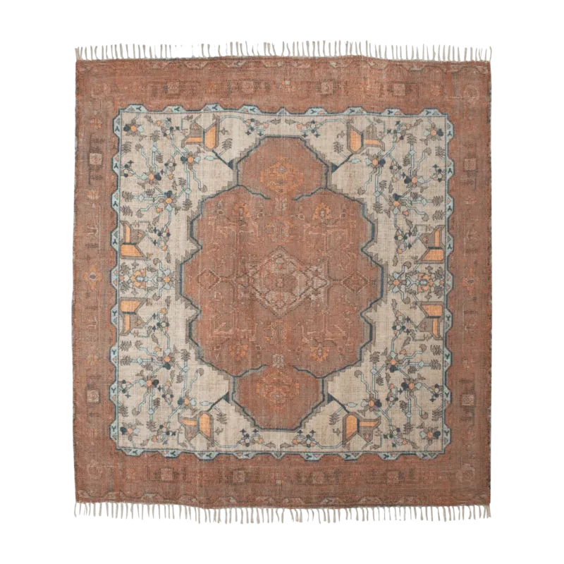 Tapis imprimé en coton 250x250 cm - Hkliving - The Cool Republic