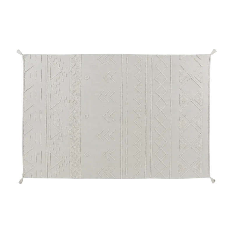 Tapis lavable beige 170x240 cm Tribu - Lorena Canals - The Cool Republic