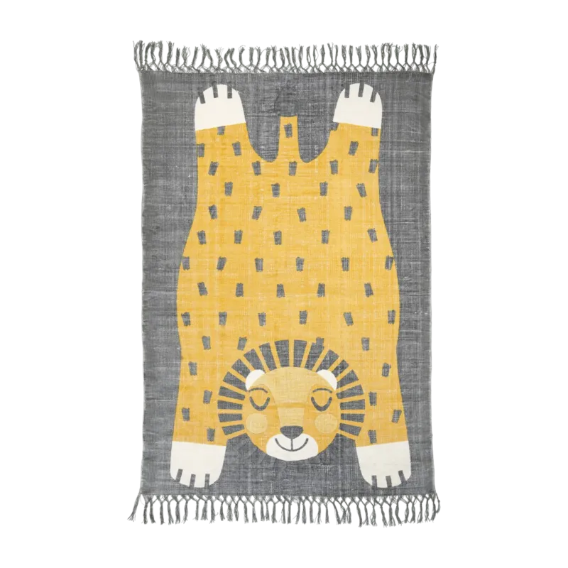 Tapis lion 170x110 cm Baba - Nattiot - The Cool Republic
