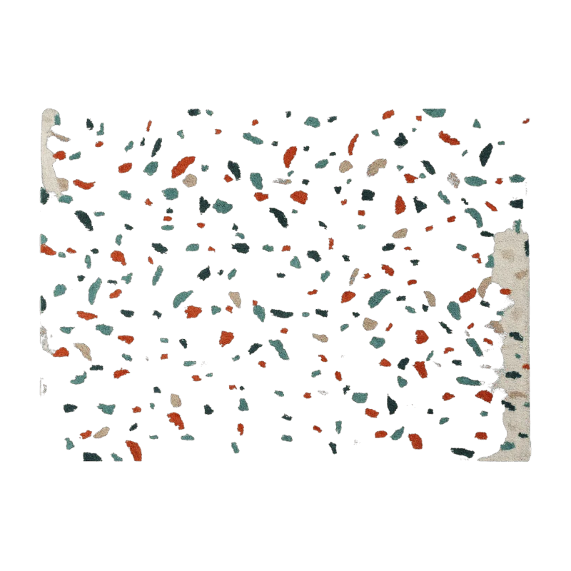 Tapis naturel 200x140 cm Terrazzo - Lorena Canals - The Cool Republic