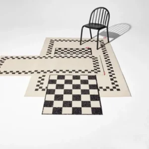 Tapis rectangulaire en polypropylène crème 80x200cm Carpretty Catwalk - Fatboy - The Cool Republic