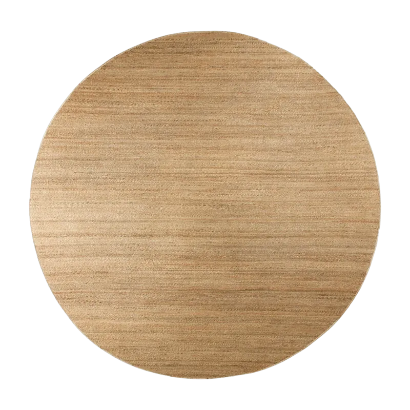 Tapis rond en chanvre 250 cm - HKliving - The Cool Republic
