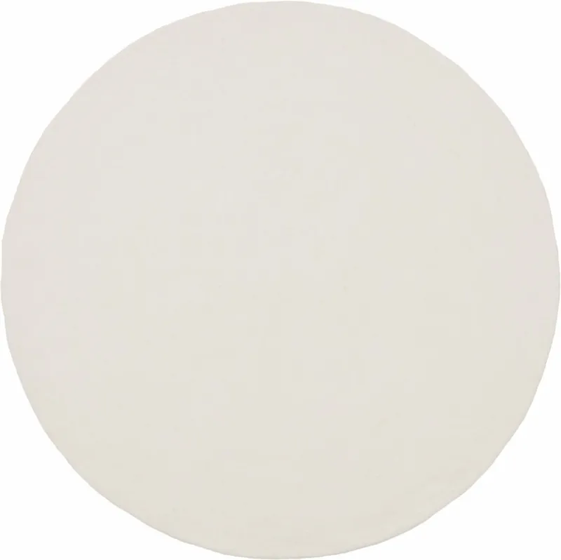 Tapis rond en laine écru 200 cm Linéa - myfelt - The Cool Republic