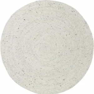 Tapis rond en laine naturel 140 cm Neethu - Nattiot - The Cool Republic
