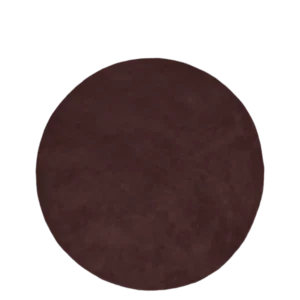 Tapis rond en laine tufté marron 240 cm Stille - Ferm Living - The Cool Republic