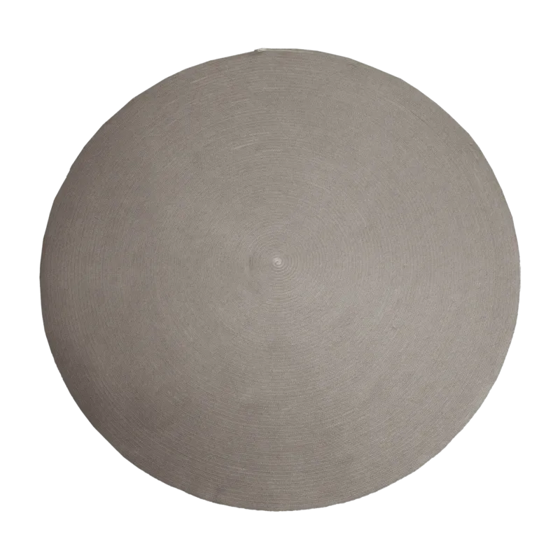 Tapis rond taupe 200 cm Circle - Cane-Line - The Cool Republic
