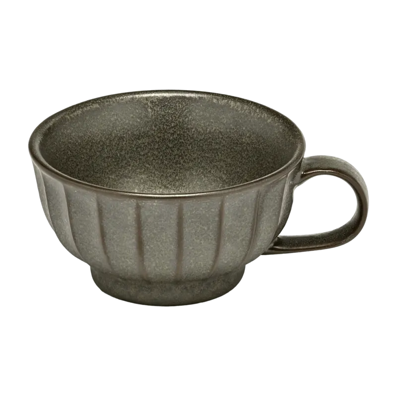 Tasse à café en grès verte 15 cl Inku - Serax - The Cool Republic