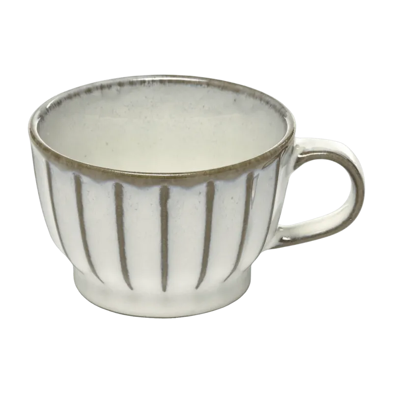 Tasse à expresso en grès blanche 10 cl Inku - Serax - The Cool Republic