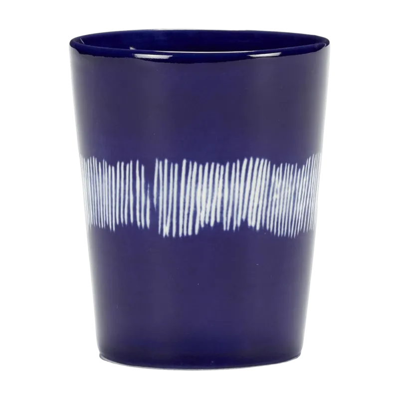 Tasse bleue 33 cl Stripes Feast - Serax - The Cool Republic