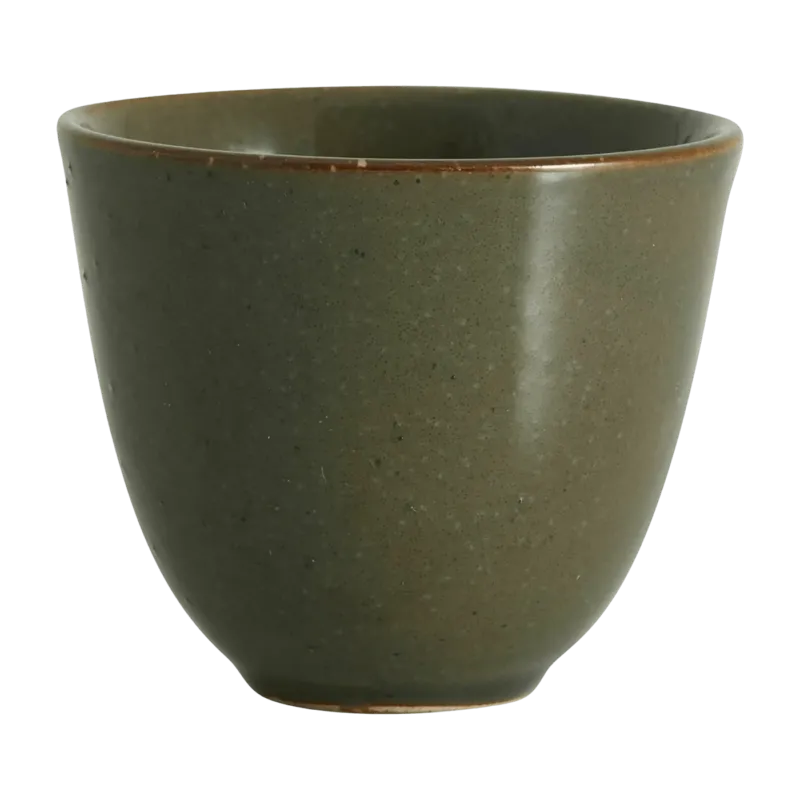Tasse en céramique vert foncé Grawa - Nordal - The Cool Republic
