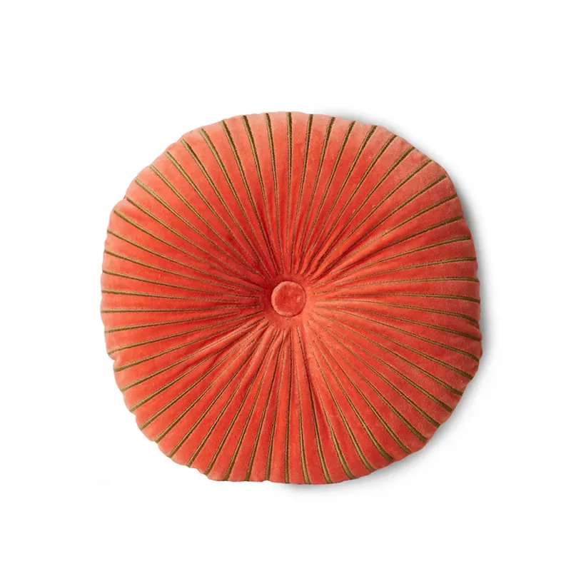 Coussin rond ondulé Sienna (50X50Cm) - HKLIVING