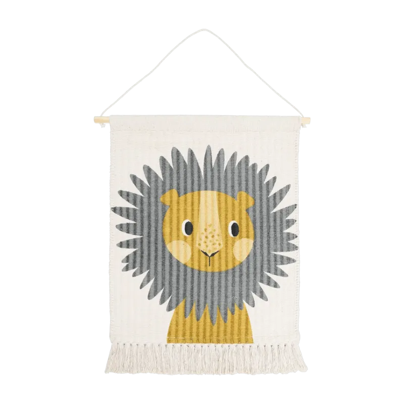 Tenture murale en coton 45 x 60 cm JAGGO - Nattiot - The Cool Republic