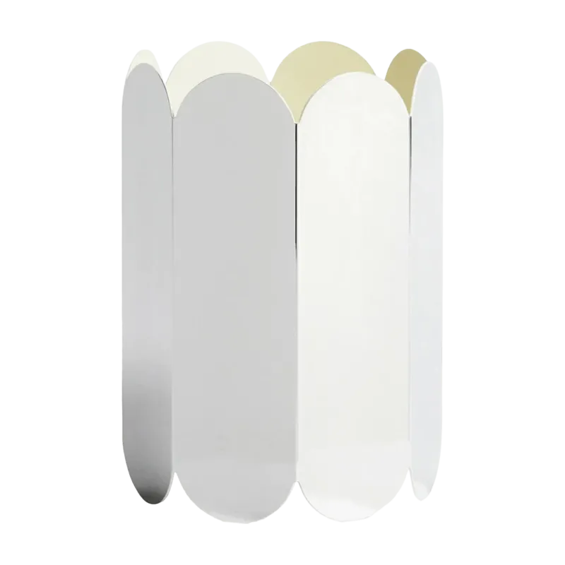 Vase en acier miroir Arcs - Hay - The Cool Republic