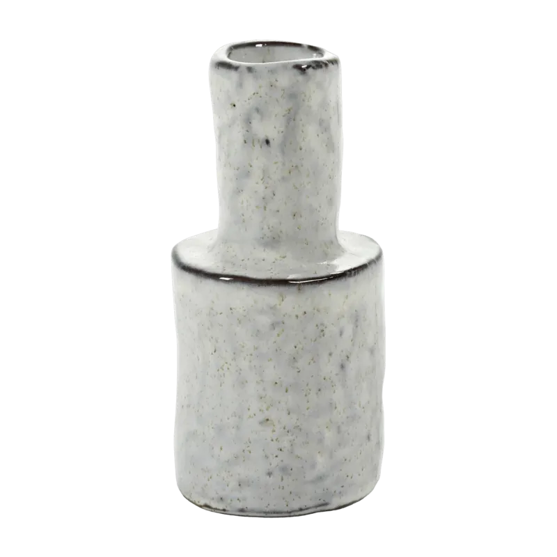 Vase en grès blanc 11 cm Héléna - Serax - The Cool Republic