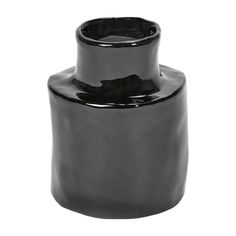Vase en grès noir 9 cm Héléna - Serax - The Cool Republic