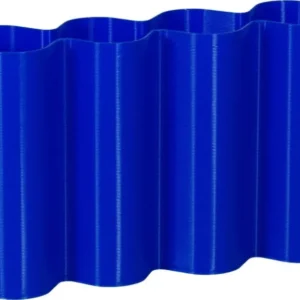 Vase en plastique recyclé bleu 22x6x13cm Alvaro - WARREN ET LAETICIA - The Cool Republic