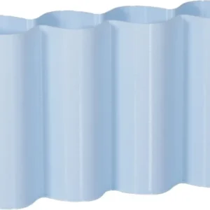 Vase en plastique recyclé bleu ciel 22x6x13cm Alvaro - WARREN ET LAETICIA - The Cool Republic