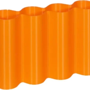 Vase en plastique recyclé orange 22x6x13cm Alvaro - WARREN ET LAETICIA - The Cool Republic